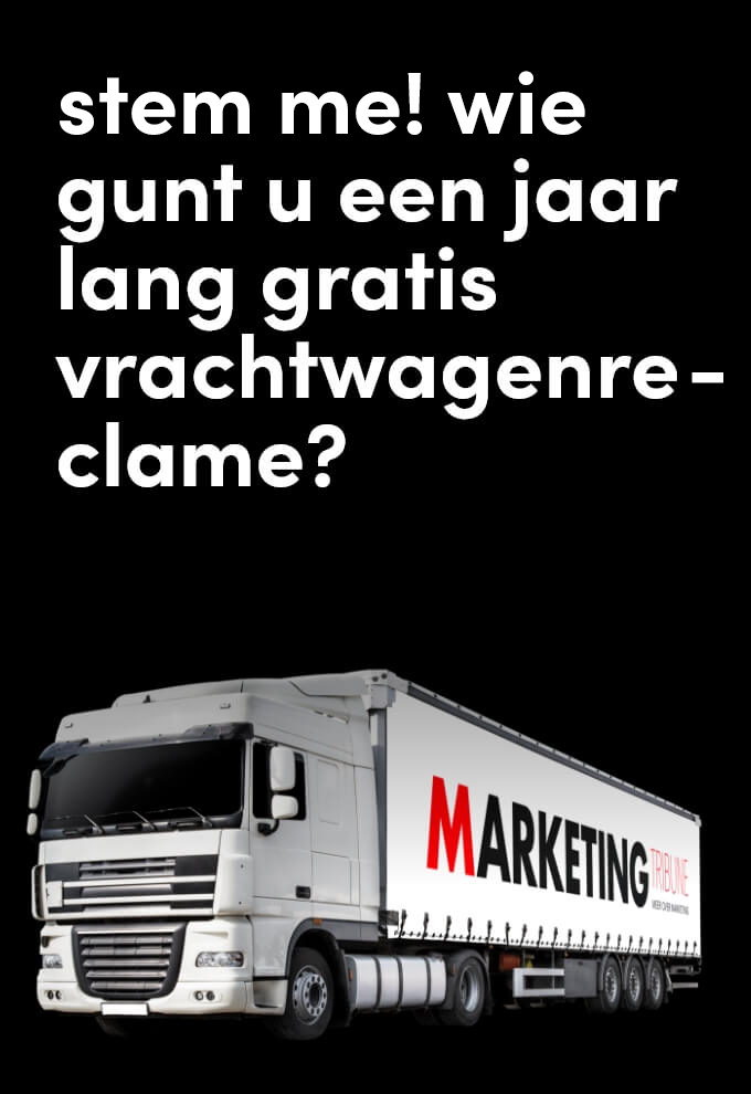 gratis vrachtwagenreclame