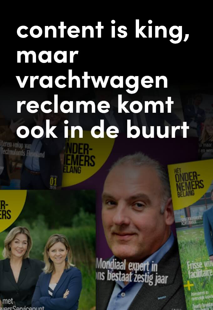 vrachtwagenreclame content§