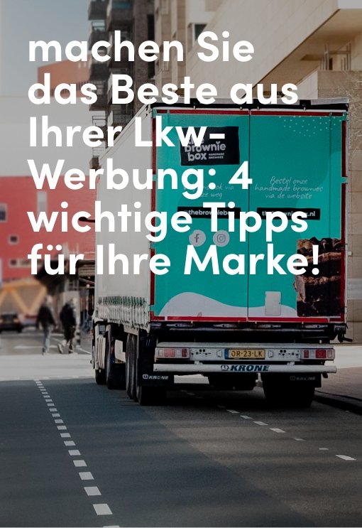 Lkw-werbung