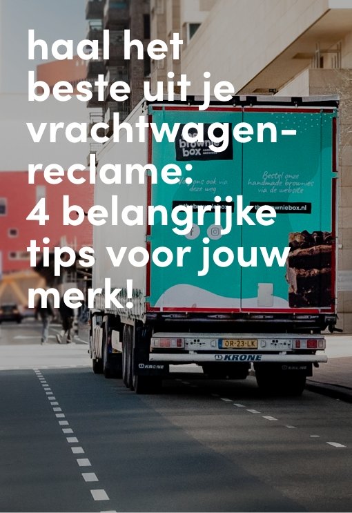 vrachtwagenreclame